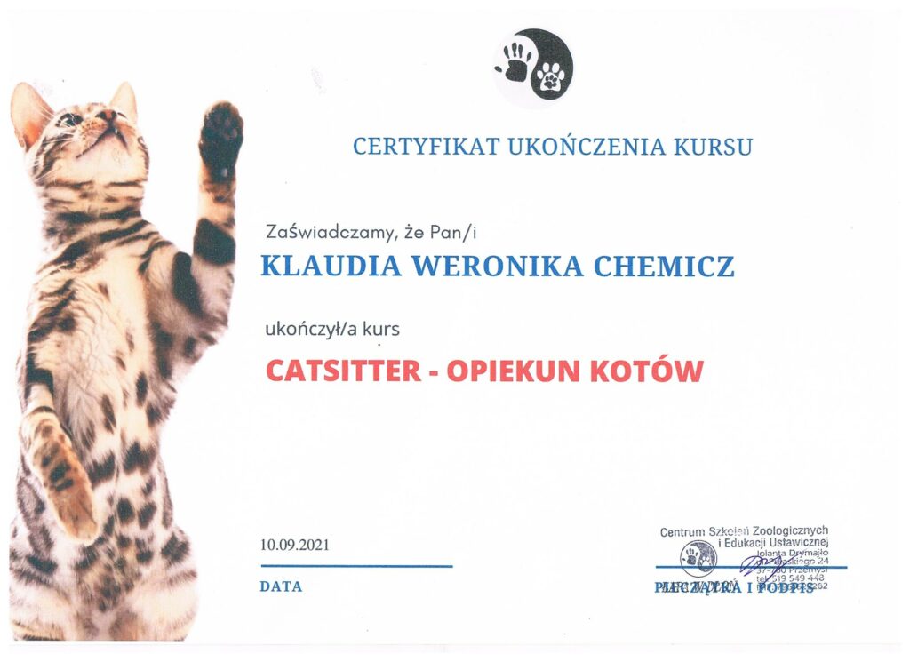 Klaudia Chemicz behawiorystka