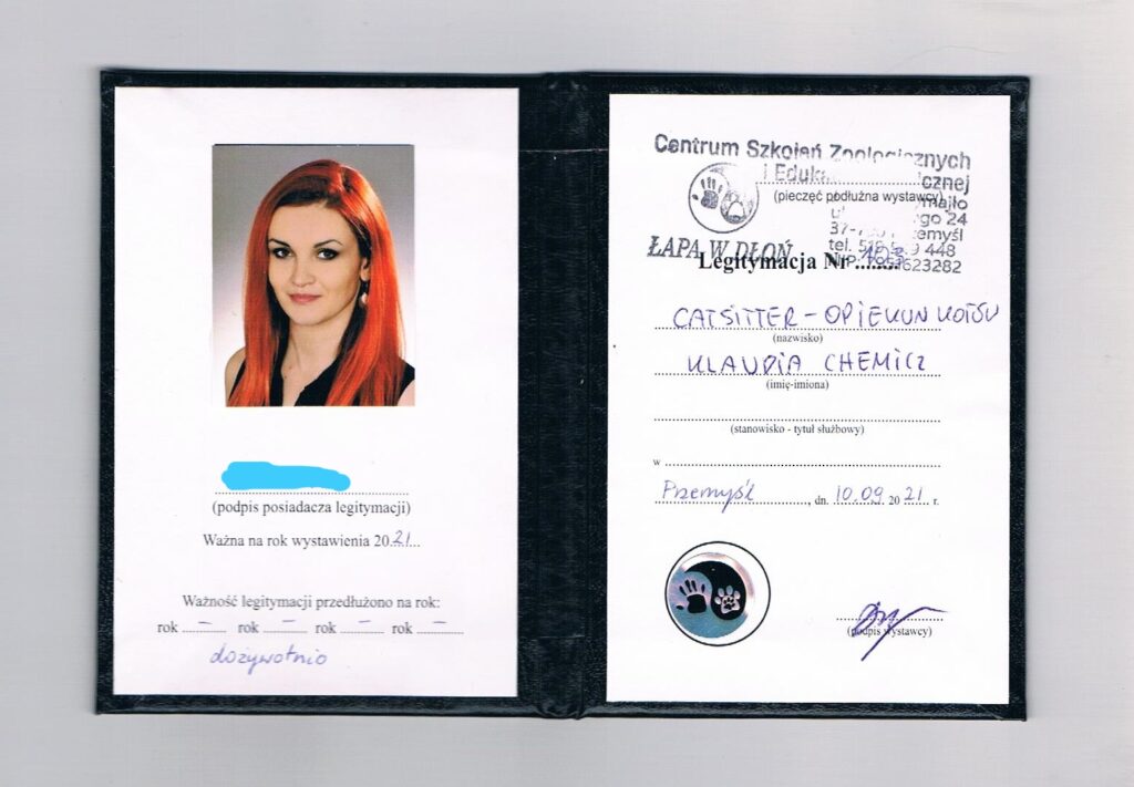 Klaudia Chemicz behawiorystka