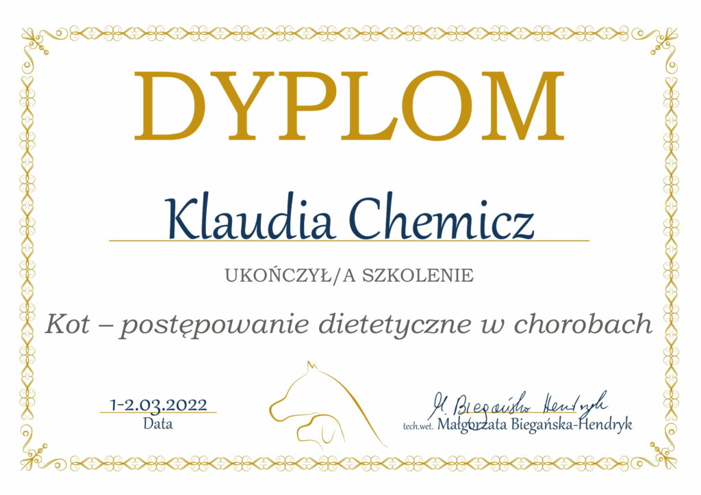 Klaudia Chemicz behawiorystka