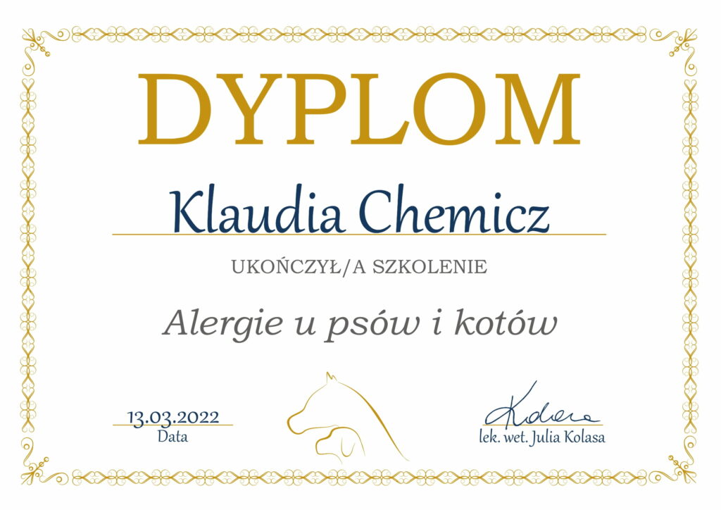 Klaudia Chemicz behawiorystka