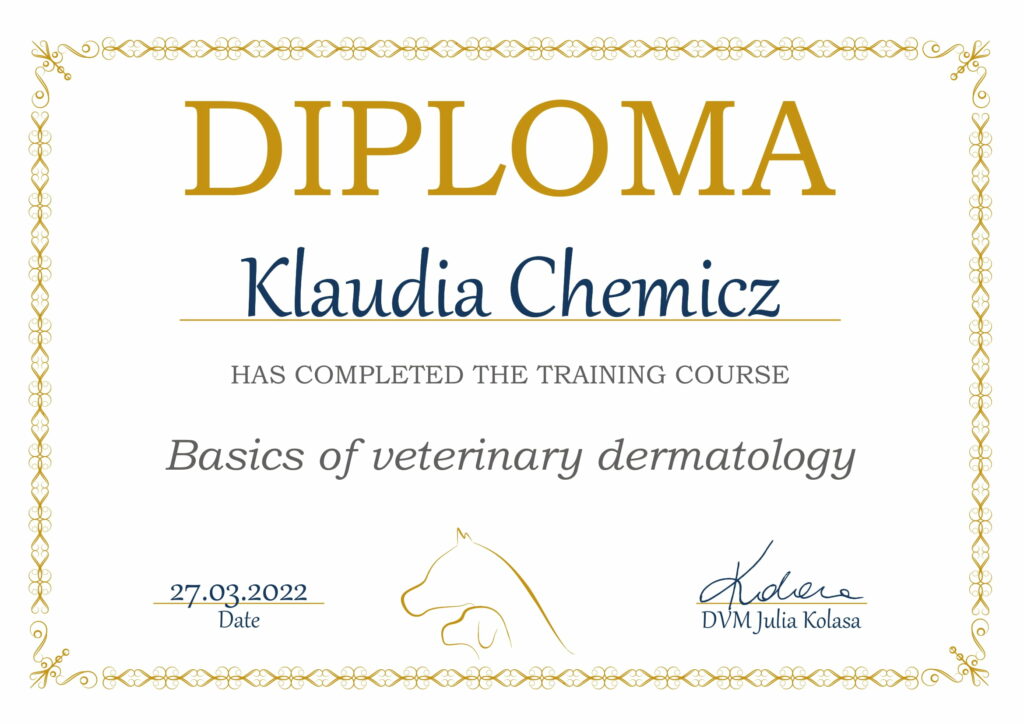 Klaudia Chemicz behawiorystka